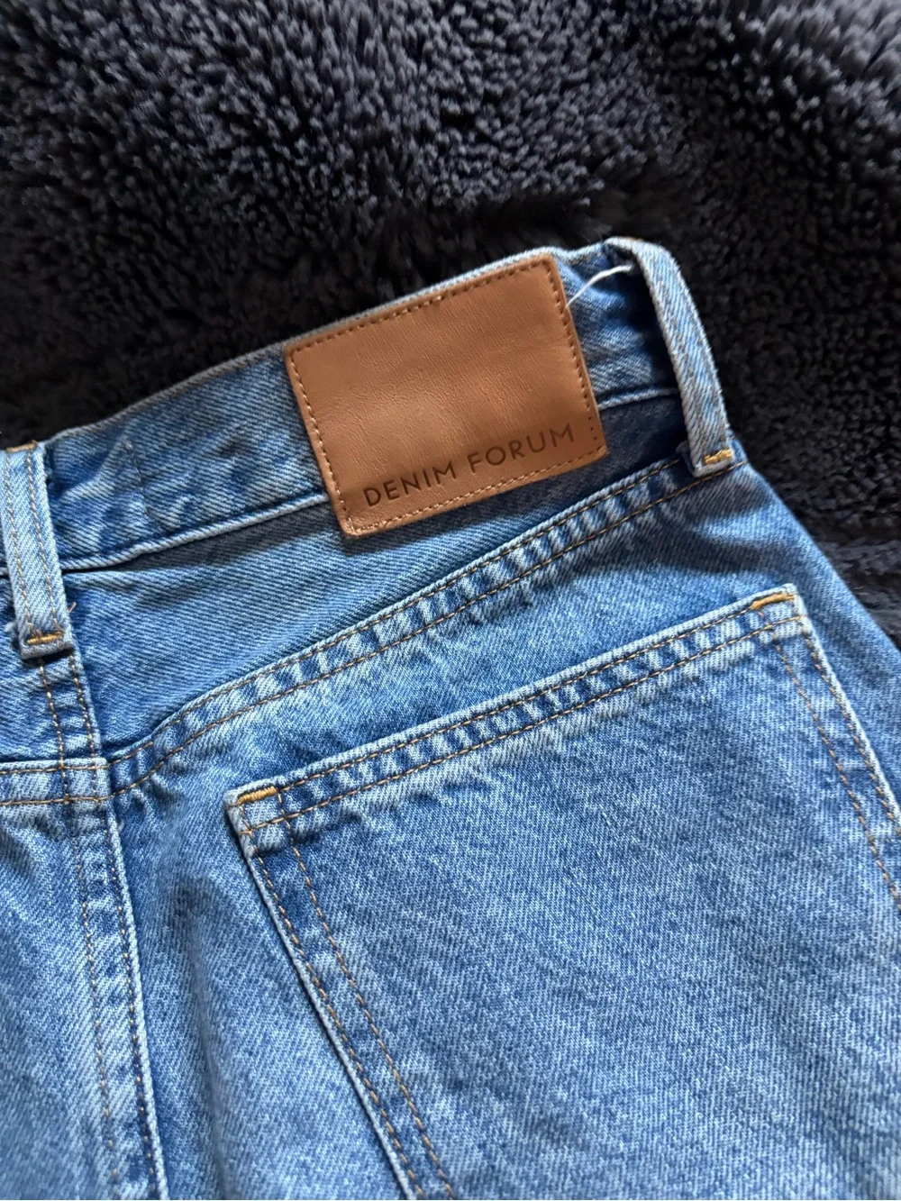 Denim Forum The 90s Vintage Maxi Jean Skirt